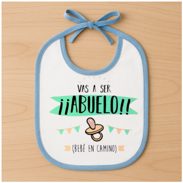 Babero vais a ser abuelos