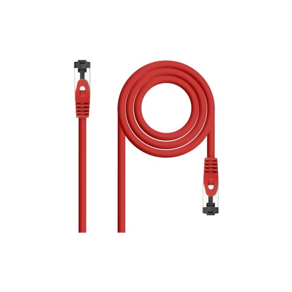 Nanocable cable red cat. 8.1 2ghz sstp rojo 2m