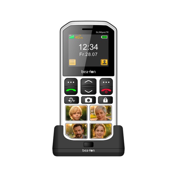 Beafon sl290pro lte (4g) blanco y negro / móvil 2"